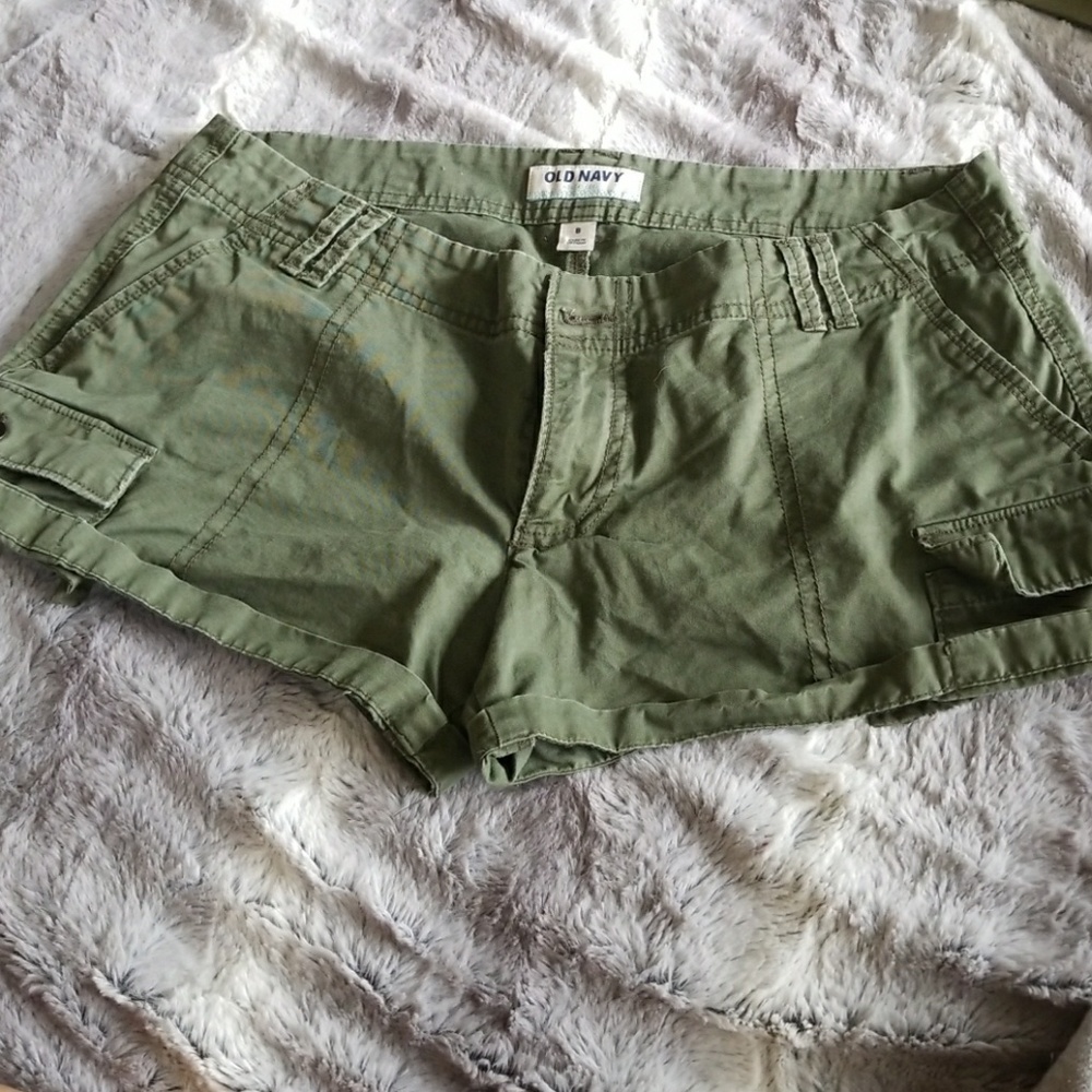Old Navy , Army green shorts